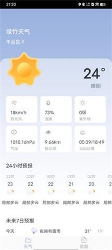 绿竹天气 1.20.0.1