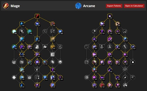 《魔兽世界》11.0法师全专精天赋加点推荐