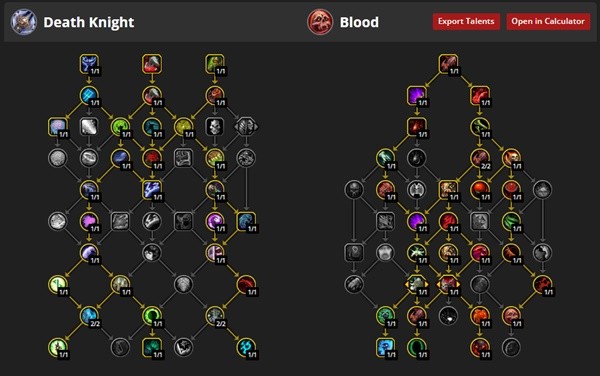 《魔兽世界》11.0死亡骑士全专精天赋加点推荐